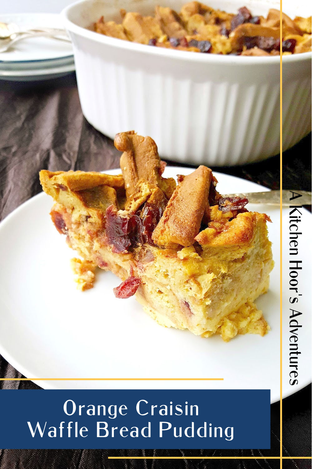 Indulge in the ultimate comfort dessert with our Orange Craisin Waffle Bread Pudding. Each bite is like a warm hug for your taste buds. #holidaytreat #easyrecipe #CranberryCravings #BreakfastDessert #HolidaySweets #BakerySpecialties #BreadPuddingDelights #DessertObsession #BreadPuddingLove #SweetToothSatisfied #WafflePuddingPerfection #CraisinCraze #BreadPuddingHeaven #dessertupgrade #treatyourself #wafflecrush