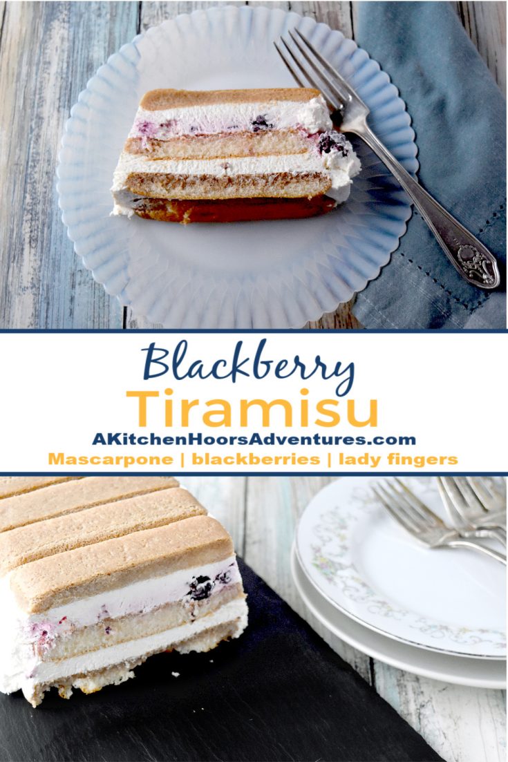 Blackberry Tiramisu A Kitchen Hoor S Adventures