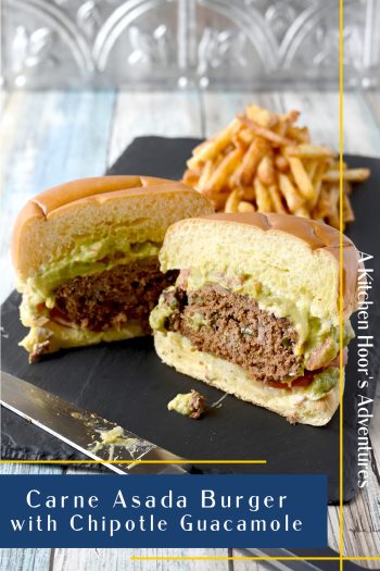 Upgrade your next BBQ with this flavorful Carne Asada Burger with Chipotle Guacamole. Say goodbye to bland patties and hello to juicy and flavorful! #BurgerMonth #carneasada #burgertime #burgerlover #CarneAsadaBurger #ChipotleGuacamole #BurgerLove #FoodieFavs #MexicanFoodCravings #CarneAsadaBurgers #ChipotleGuacamole #BurgerNight #GrillingSeason