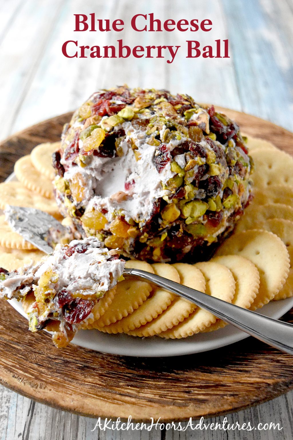 Blue Cheese Cranberry Ball A Kitchen Hoor S Adventures