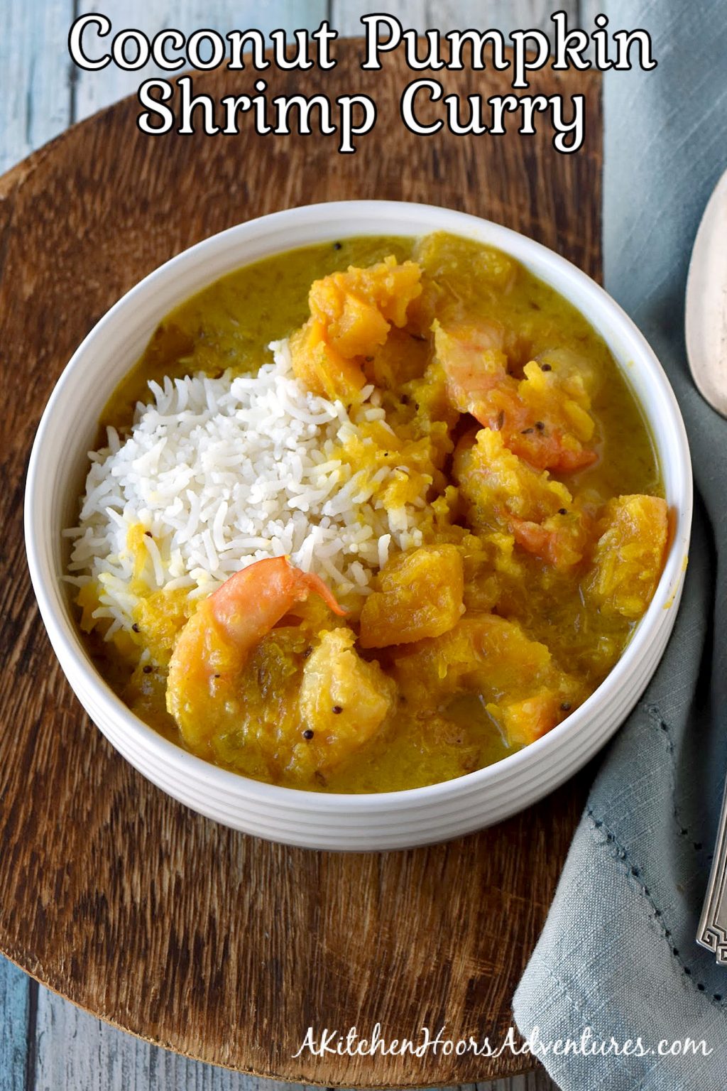 Coconut Pumpkin Shrimp Curry – A Kitchen Hoor's Adventures