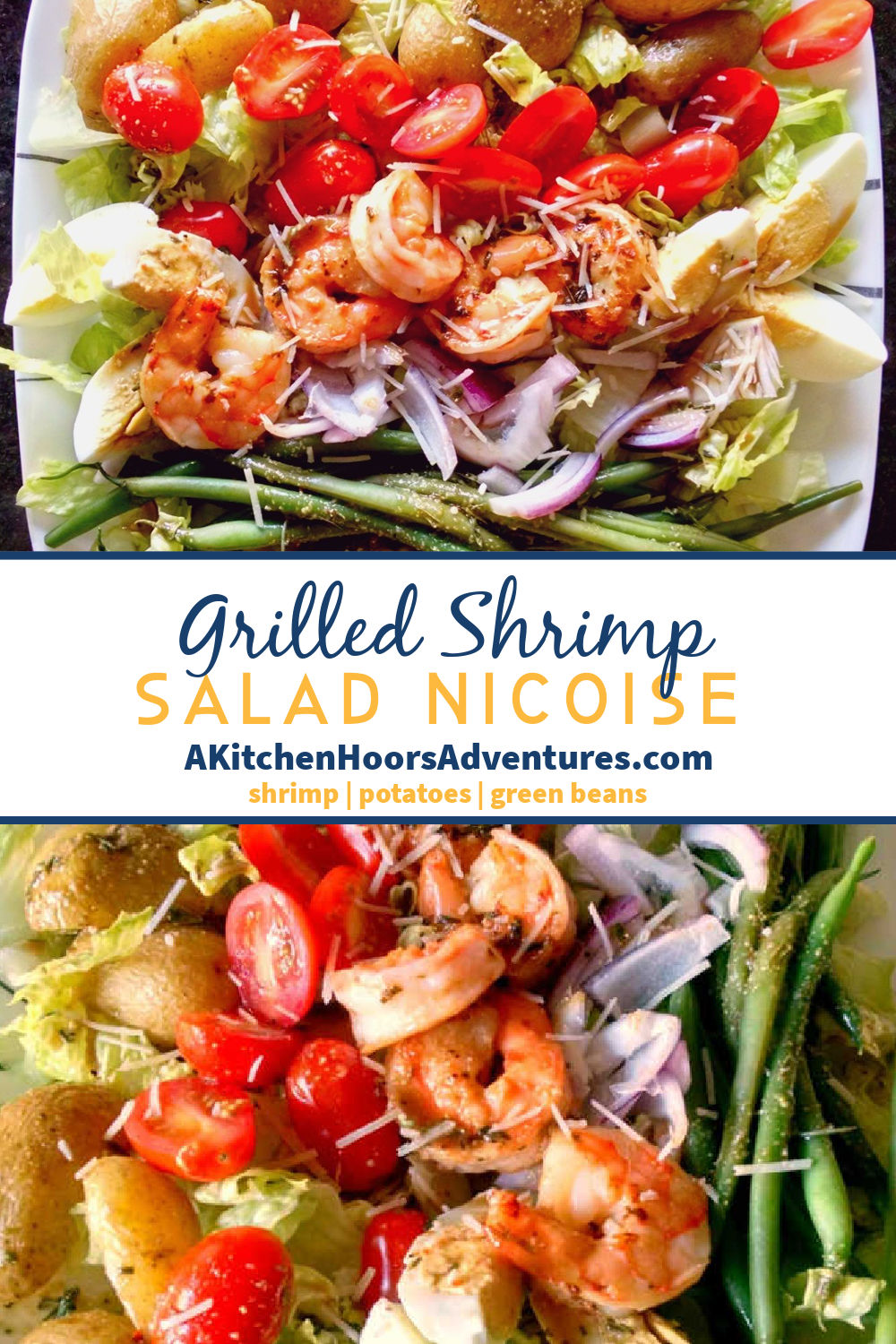 Grilled Shrimp Salad Niçoise – A Kitchen Hoor's Adventures