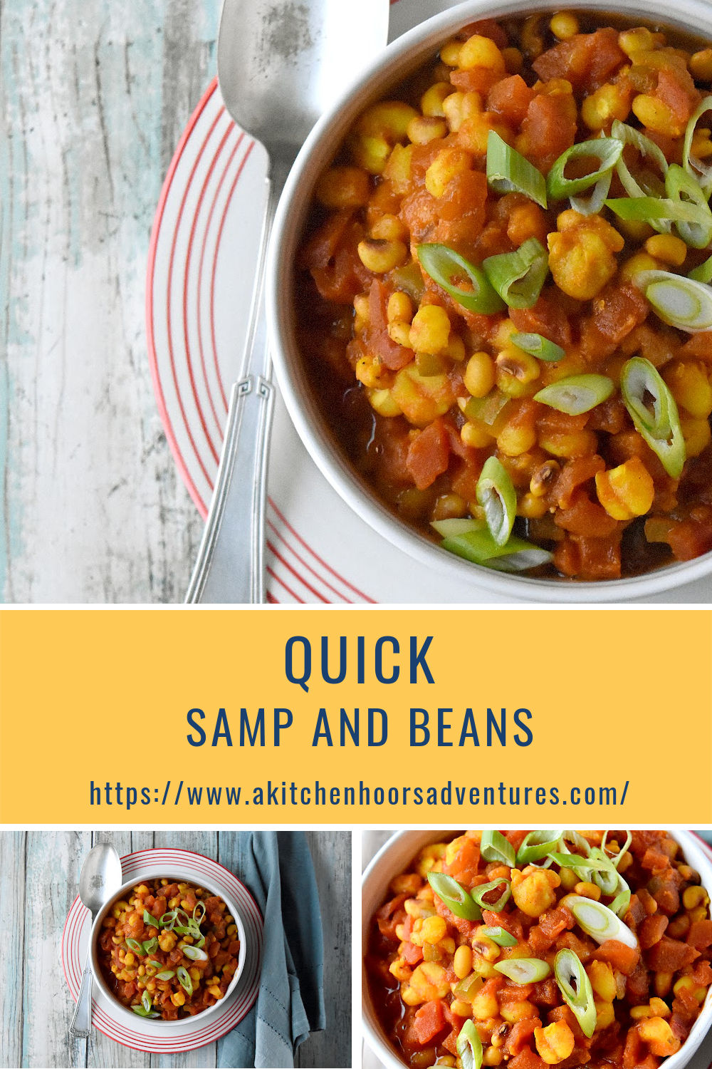 Make Quick Samp and Beans for a Side or Meat Free Dinner – A