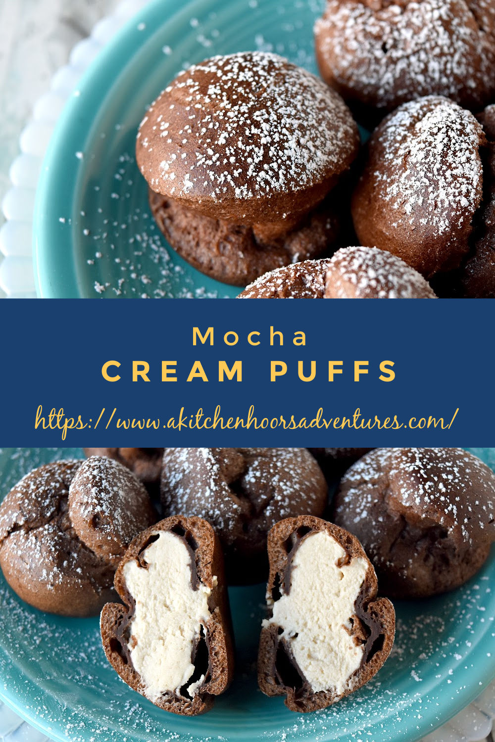 Mocha Cream Puffs – A Kitchen Hoor's Adventures