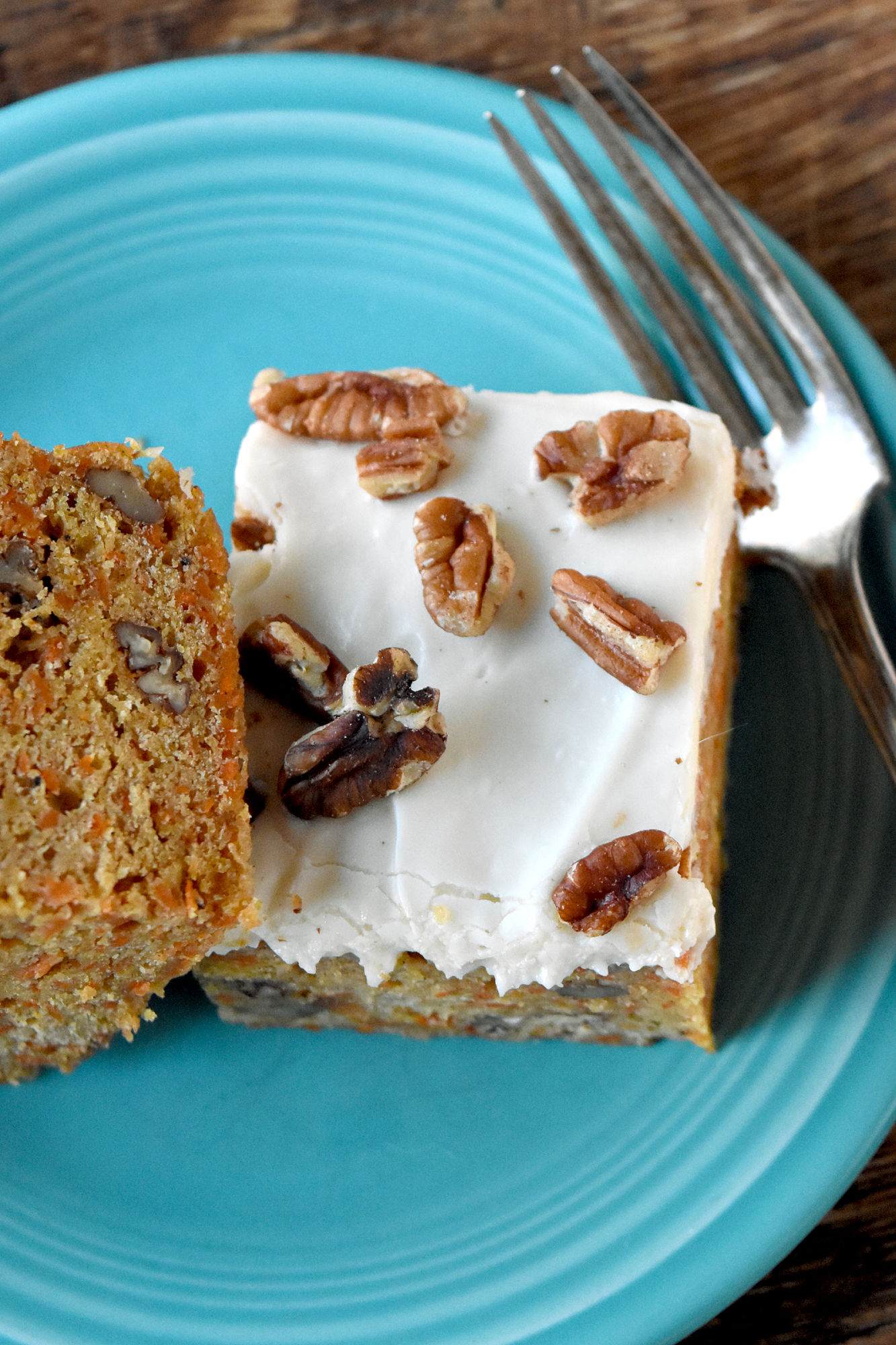 Carrot cake meets blondies, and it's a match made in dessert heaven. These gooey, flavorful bars are sure to satisfy any sweet tooth.  #CarrotCakeBlondies #BakedTreats #DessertLovers #BakingfromScratch #SweetToothSatisfaction
